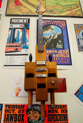 Church Ghost guitar, original Chicago Guitar Works photograph