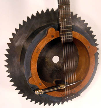 Gear guitar, original Chicago Guitar Works photograph