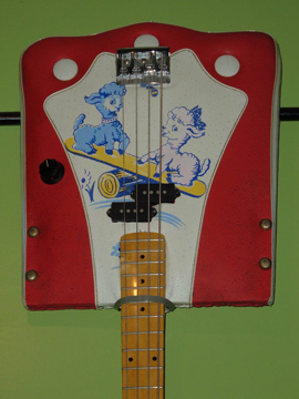 Happy Bass, original Chicago Guitar Works photograph